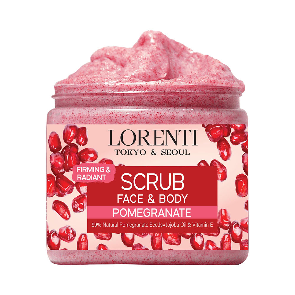 Exfoliante Facial y Corportal LORENTI - (Pomegranate-Granada) 500ML