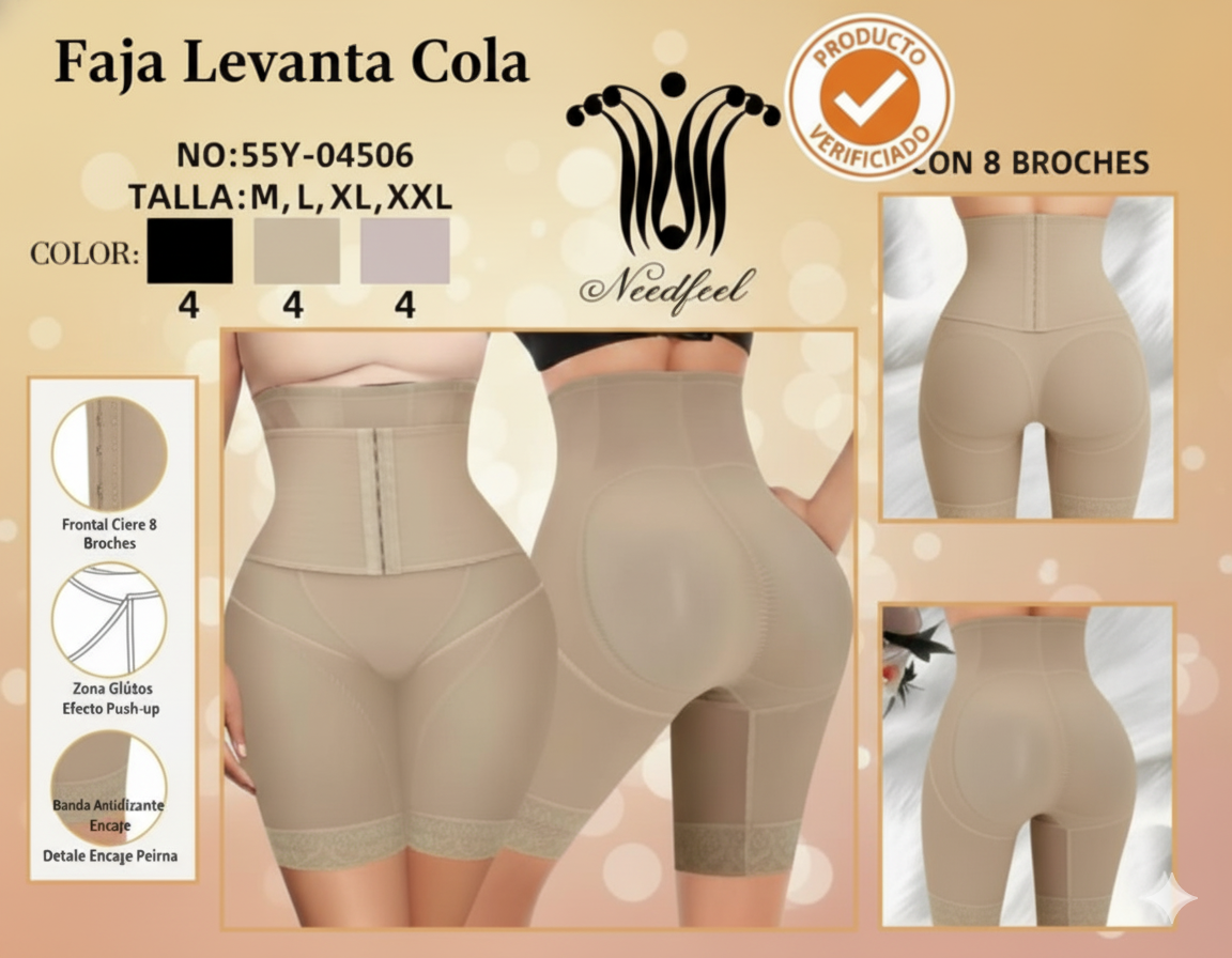 Faja Colombiana Reforzada con 8 Broches
