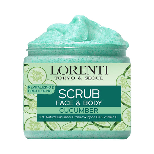 Exfoliante Facial y Corporal LORENTI (CUCUMBER - PEPINO) 500ML