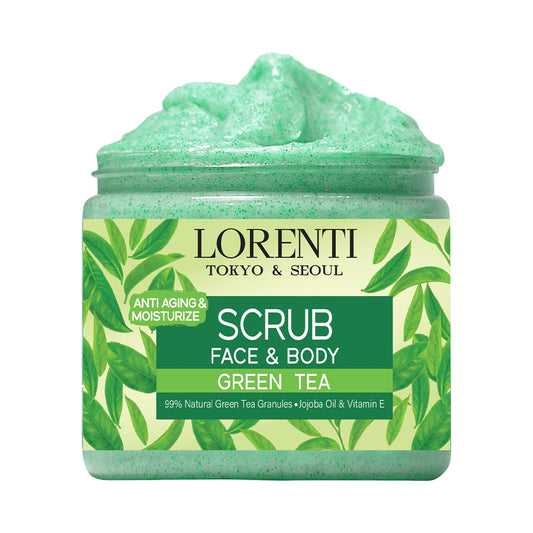 Exfoliante Facial y Corporal (GREEN TEA-TÉ VERDE) 500ML