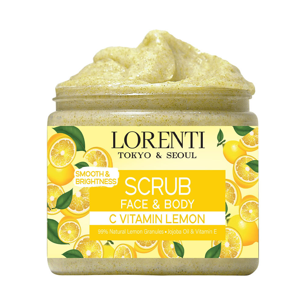 Exfoliante Facial y Corporal LORENTI (VITAMINA C) 500ML