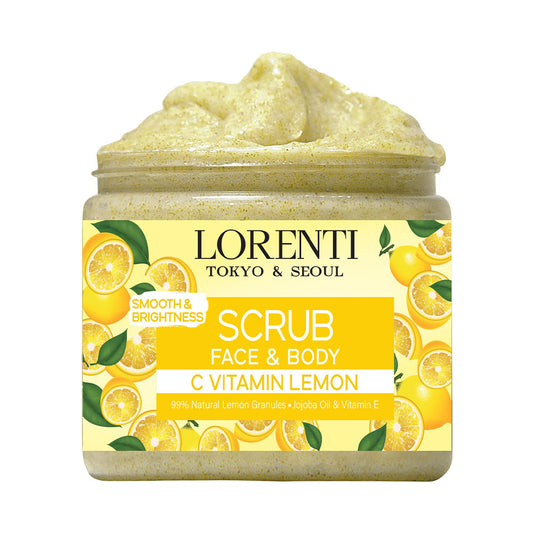 Exfoliante Facial y Corporal LORENTI (VITAMINA C) 500ML