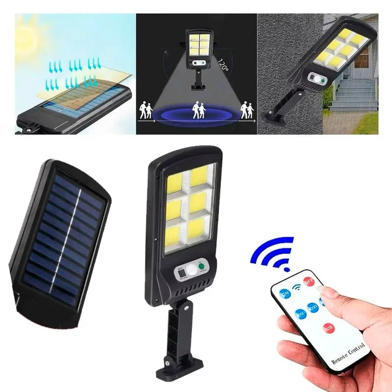 Alumbrado LED con panel solar