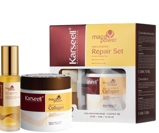 Kit Karseell Maca Power Máscara Capilar + Aceite Capilar