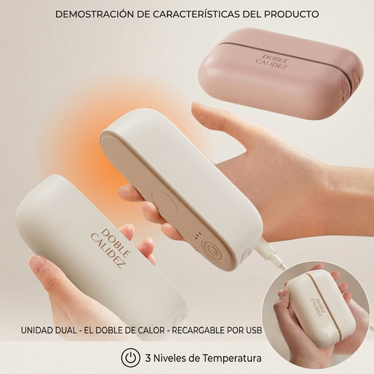 Calentador de manos magnético recargable